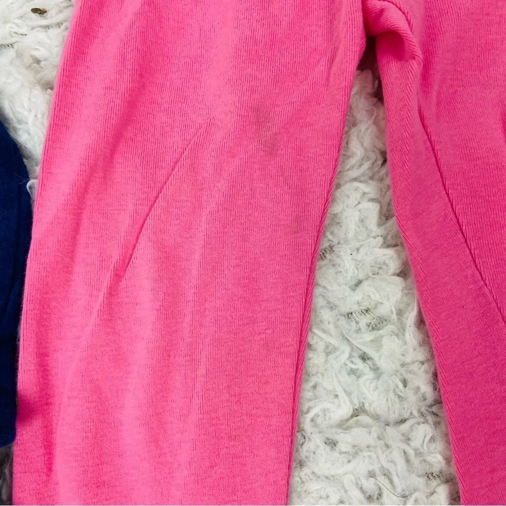 Carter's navy Blue Unicorn lightweight Hoodie with pink leggings size 3T - Picture 7 of 14